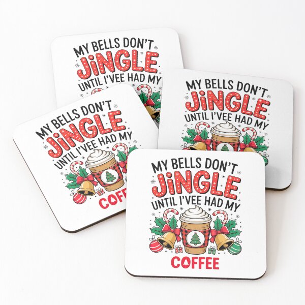 Item preview, These Bells Dont Jingle Until Ive Had My Coffee designed and sold by DOPANDA ..