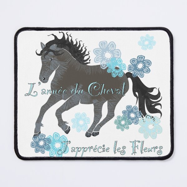 Item preview, L’année du Cheval Grey designed and sold by Indra's Net.