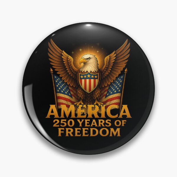 Item preview, 250th Anniversary of the USA - "Golden Glory – 250 Years of American Freedom" designed and sold by gear-posters.