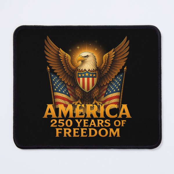 Item preview, 250th Anniversary of the USA - "Golden Glory – 250 Years of American Freedom" designed and sold by gear-posters.