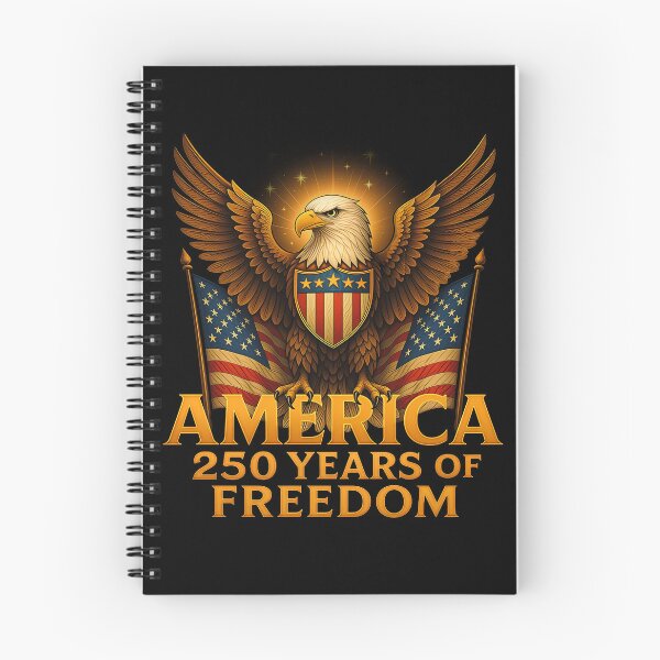 Item preview, 250th Anniversary of the USA - "Golden Glory – 250 Years of American Freedom" designed and sold by gear-posters.