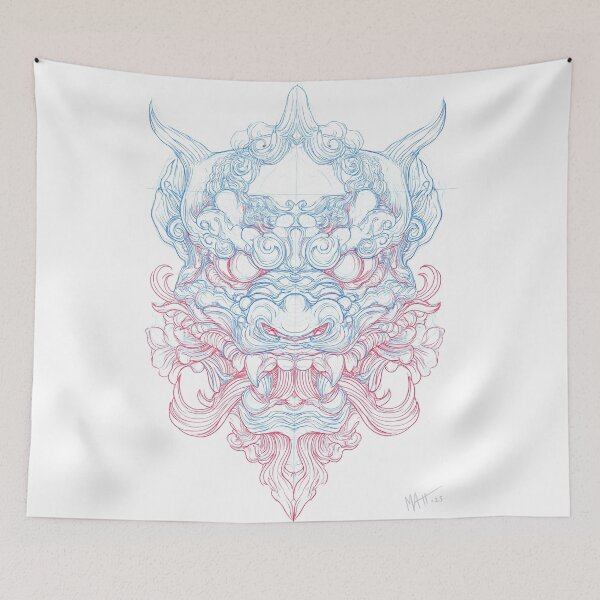 Item preview, Dragon Tattoo Sketch designed and sold by MatrixTattoo.