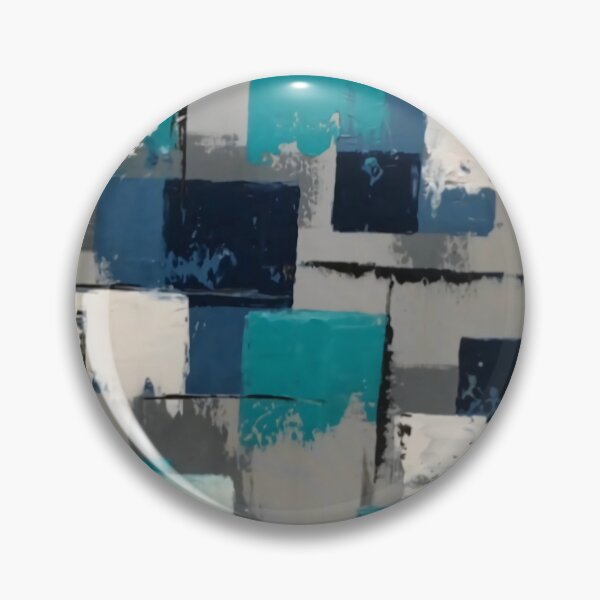 Item preview, gray green squares designed and sold by TazhibTreasures.