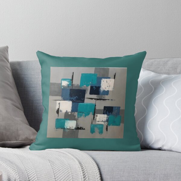 Item preview, gray green squares designed and sold by TazhibTreasures.