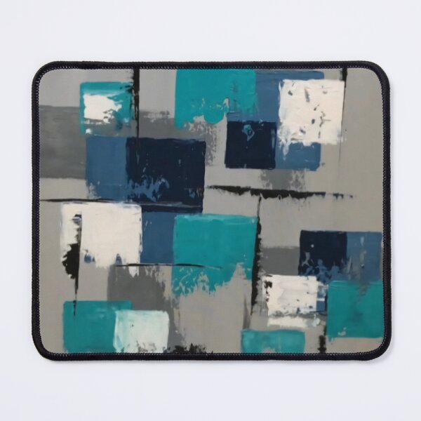 Item preview, gray green squares designed and sold by TazhibTreasures.