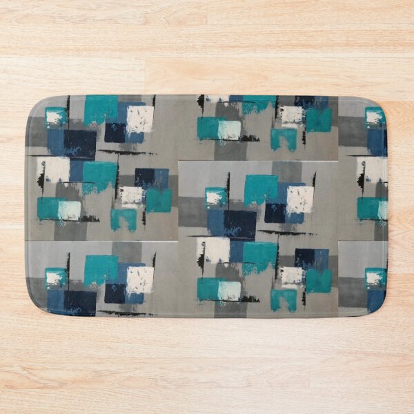 Item preview, gray green squares designed and sold by TazhibTreasures.