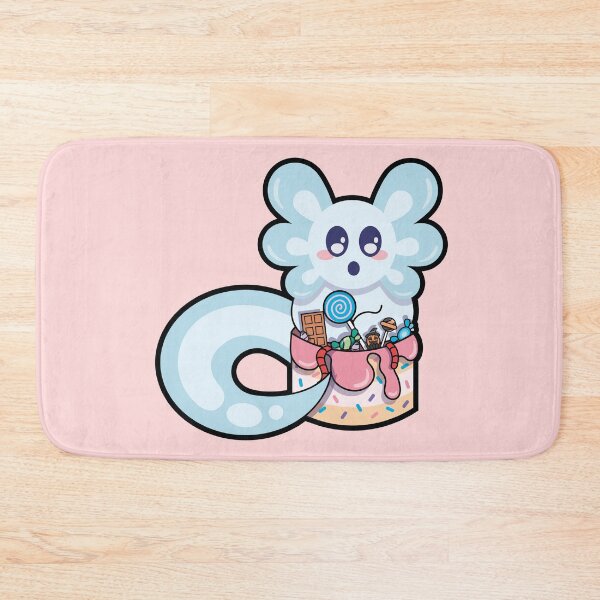 Item preview, A cute little axolotl ghost with its sweets designed and sold by LailaCZ.