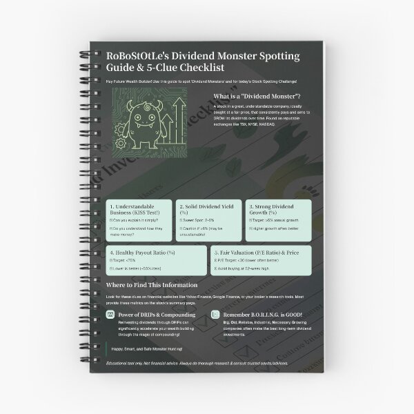 Item preview, The Dividend Monster Spotting Guide designed and sold by RoBoStOtLe.