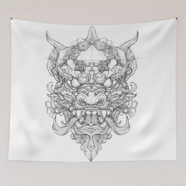 Item preview, Dragon Tattoo Sketch designed and sold by MatrixTattoo.