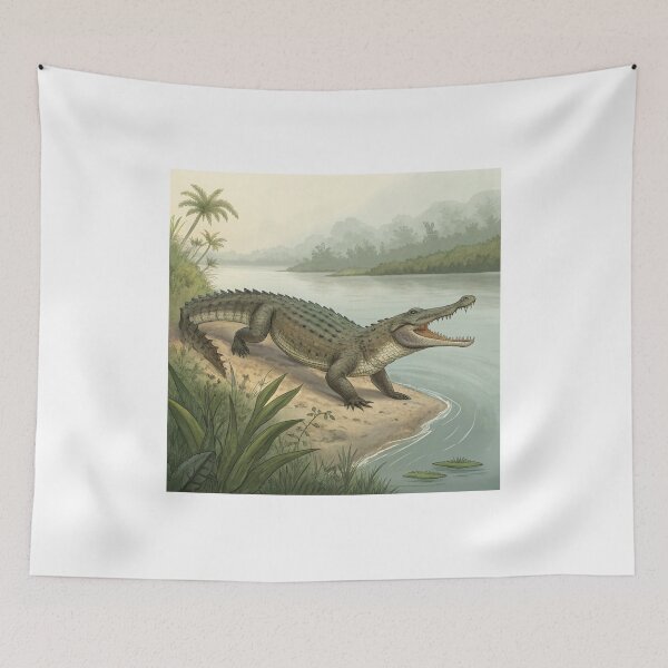 Item preview, THE NILE CROCODILE designed and sold by Fabrifrank.