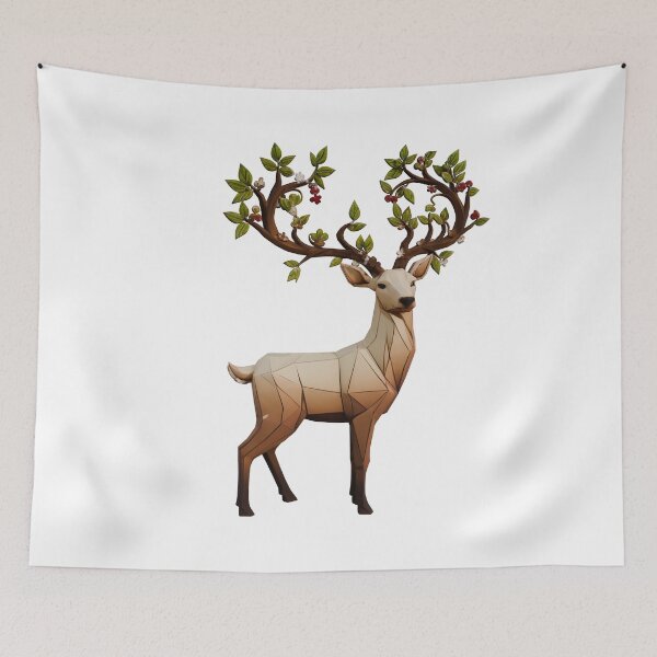Item preview, Cosmic Forest Deer Spirit designed and sold by MRMDesign90.