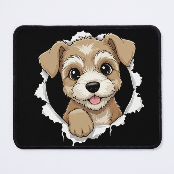 Item preview, Adorable Dandie Dinmont Terrier Puppy Dog Breakout -Dog Lovers designed and sold by The Real Life Symphony.