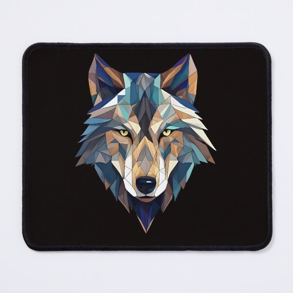 Item preview, Northern Spirit – Geometric Wolf designed and sold by Lumive.
