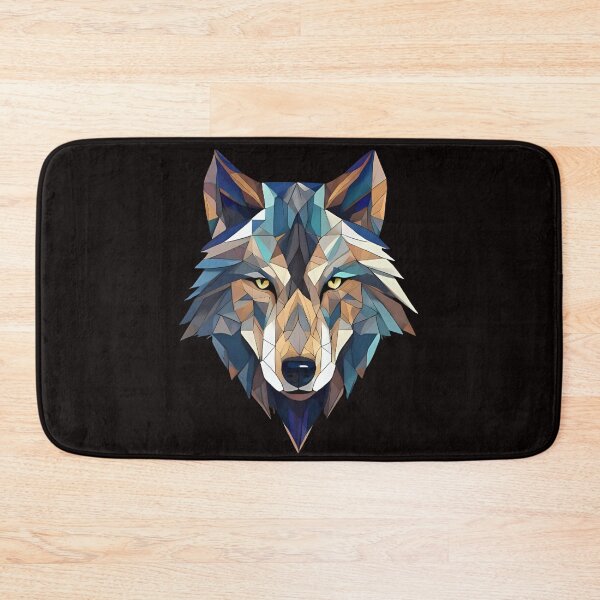 Item preview, Northern Spirit – Geometric Wolf designed and sold by Lumive.