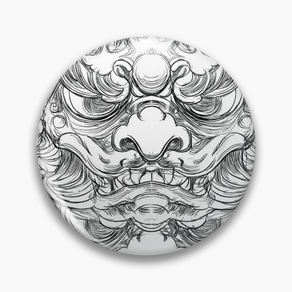 Item preview, Demon Tattoo Sketch designed and sold by MatrixTattoo.