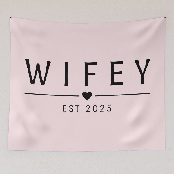 Item preview, Wifey Est 2025 designed and sold by Jeallan Designs.