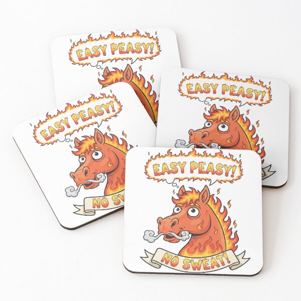 Item preview, Confident "Easy Peasy, No Sweat!" Horse designed and sold by Drevorezkin.