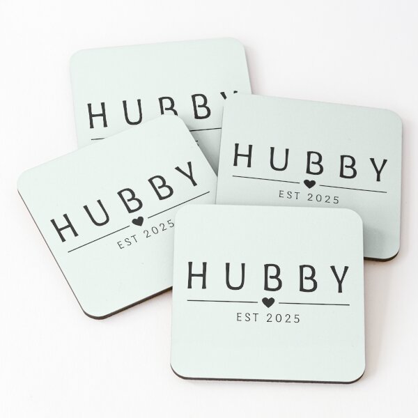 Item preview, Hubby Est 2025 designed and sold by Jeallan Designs.