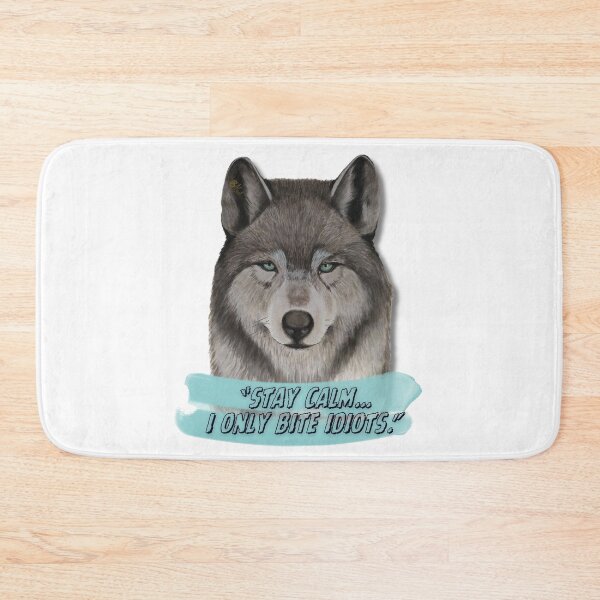 Item preview, Realistic Wolf Portrait designed and sold by artlasak.