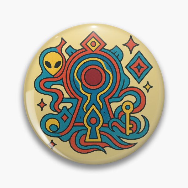 Artikelvorschau, Farbenfrohes interdimensionales Portal in Form eines Schlosses entworfen und verkauft von Moonshroomarts.