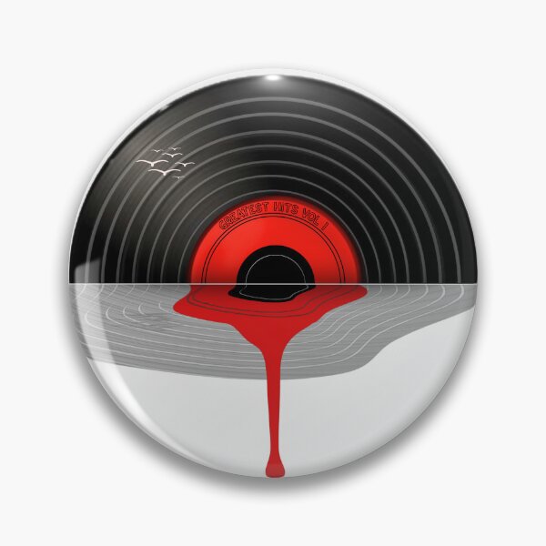 Item preview, Melting Vinyl Record Sunset designed and sold by CasmariaOnlineShop -.