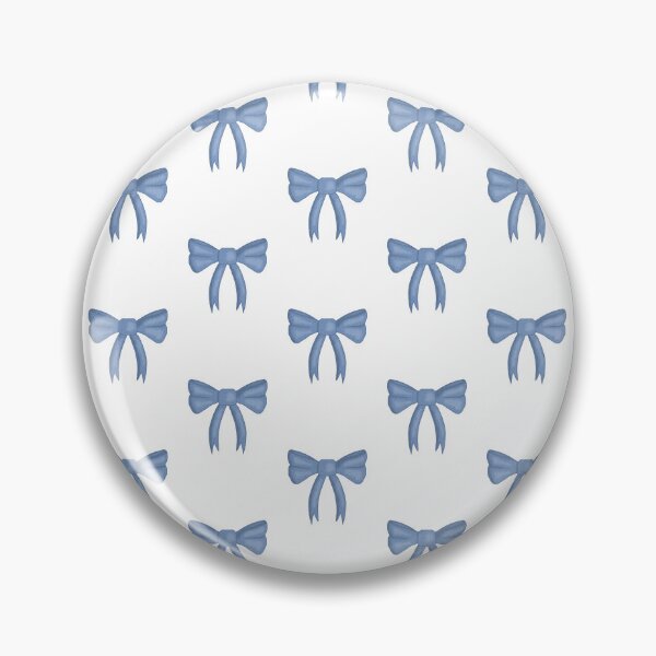 Item preview, blue denim bow designed and sold by zedekiahloja.