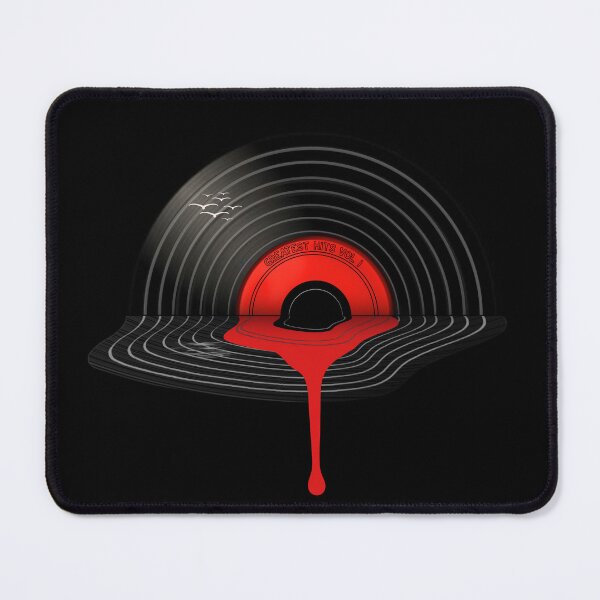 Item preview, Melting Vinyl Record Sunset designed and sold by CasmariaOnlineShop -.