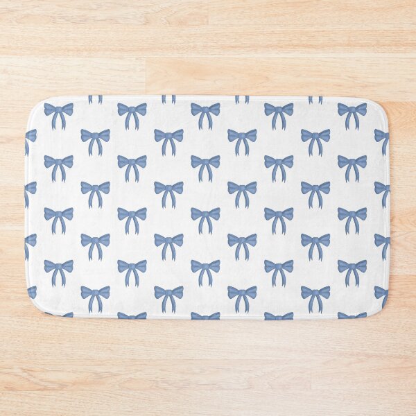 Item preview, blue denim bow designed and sold by zedekiahloja.