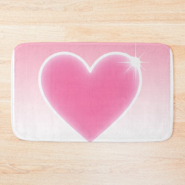 Item preview, Heart with pink background illustration designed and sold by Mahe-Art.