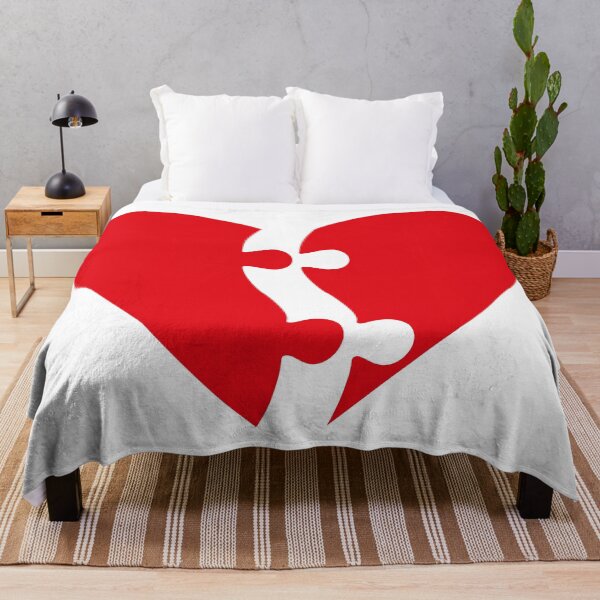 Item preview, Red heart-shaped puzzles. Valentine's Day designed and sold by NataliaVVV.