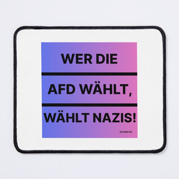 Item preview, No vote for hate – statement against the right designed and sold by Studio161.