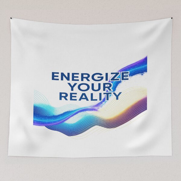 Item preview, Energize Your Reality – Abstract Energy Flow Design designed and sold by EnergyPixel.