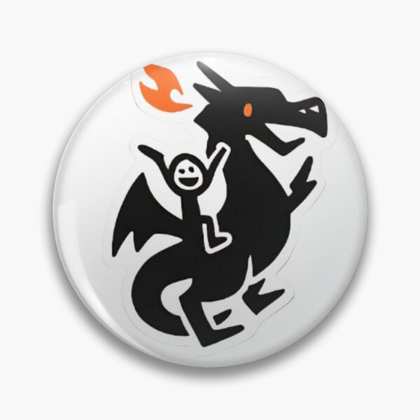 Item preview, Stick figure dragon designed and sold by Couldbebettah.
