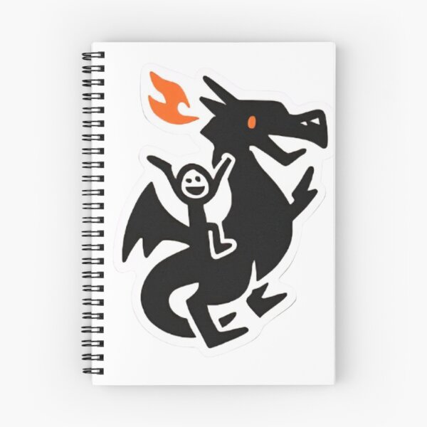 Item preview, Stick figure dragon designed and sold by Couldbebettah.