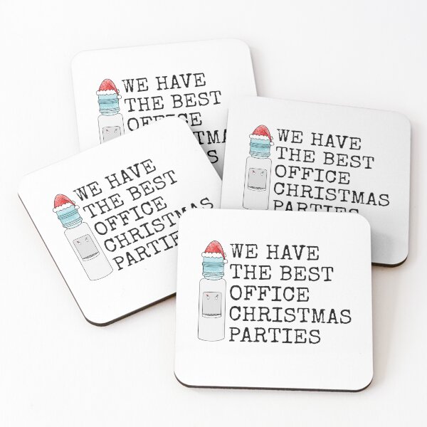 Item preview, We Have The Best Office Christmas Parties, Water Cooler Funny designed and sold by doodlerob.