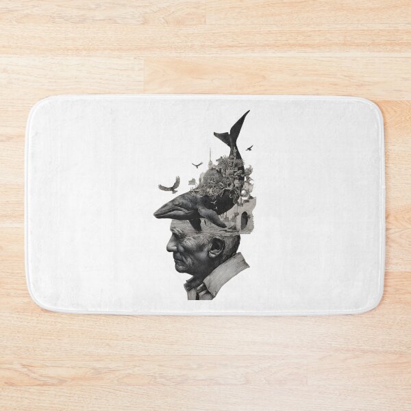 Item preview, Surreal Mindscape: Whale, City & Thought Collage designed and sold by Psycho-Crazy.