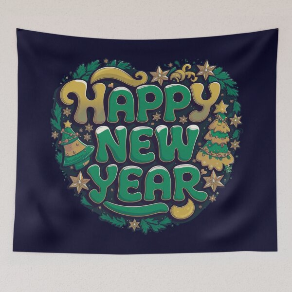 Item preview, HAPPY NEW YEAR designed and sold by SharingLove.