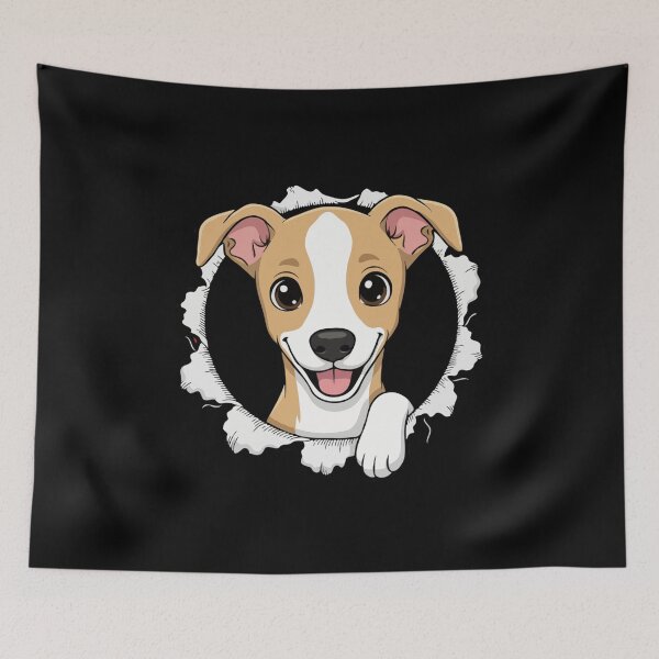 Item preview, Adorable Whippet Puppy Dog Breakout -Dog Lovers designed and sold by The Real Life Symphony.