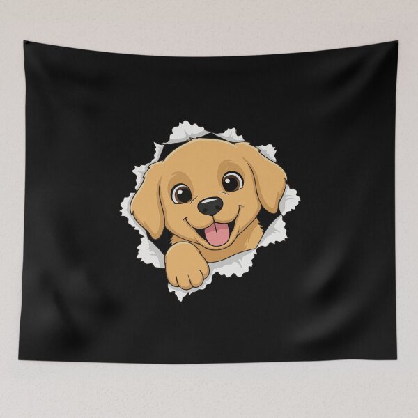 Item preview, Adorable Golden Retriever Puppy Dog Breakout -Dog Lovers designed and sold by The Real Life Symphony.