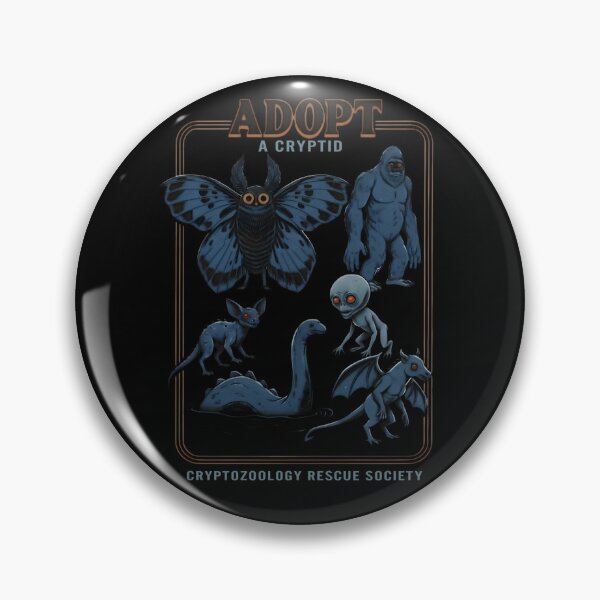 Item preview, Adopt a Cryptid – Join the Cryptozoology Rescue Society designed and sold by SidTastic .