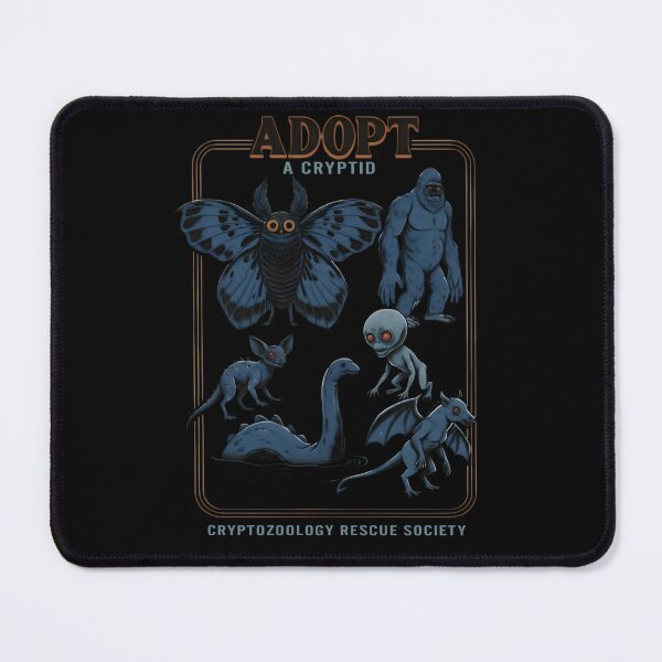 Item preview, Adopt a Cryptid – Join the Cryptozoology Rescue Society designed and sold by SidTastic .