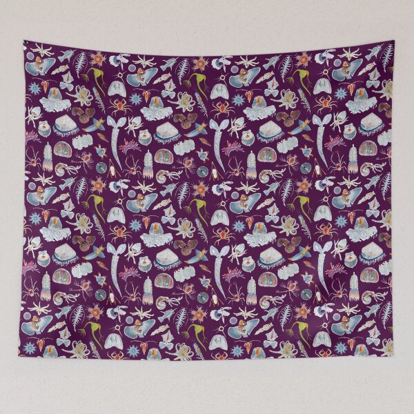 Item preview, PLANKTON POSTER-Purple designed and sold by BEATRIZ ABAITUA.