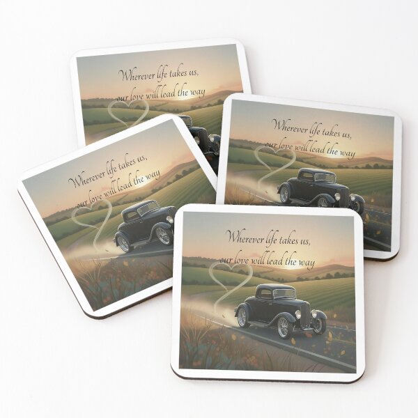 Item preview, Hot Rod landscape "Wherever life takes us"  designed and sold by Friends Custom Creations.
