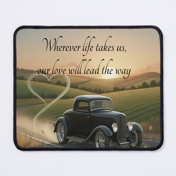 Item preview, Hot Rod landscape "Wherever life takes us" designed and sold by Friends Custom Creations.