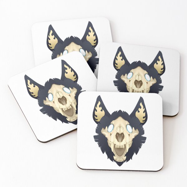 Item preview, Cursed Wolf Skull Spirit designed and sold by InspiredFoul.