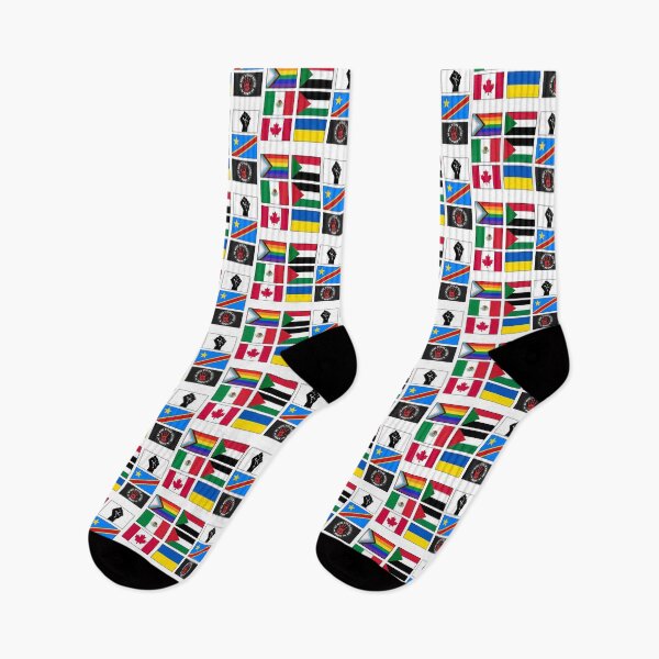 Item preview, Ally Flags Human Rights Support designed and sold by Misstickers.
