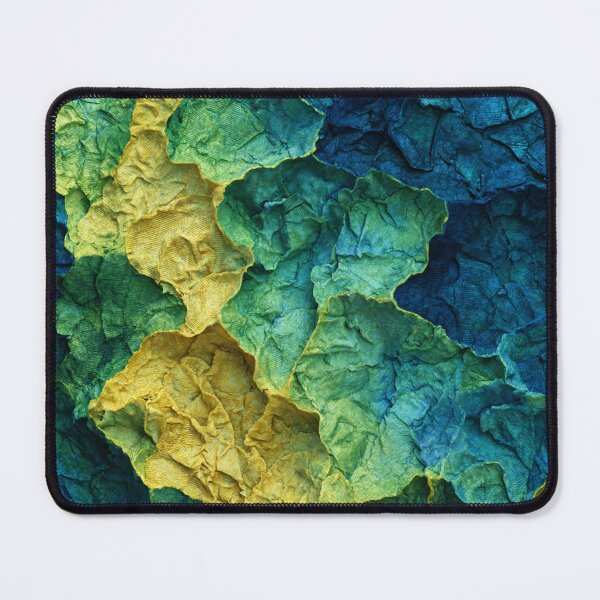 Item preview, Blue-Green Crumpled Texture designed and sold by Nedaya.