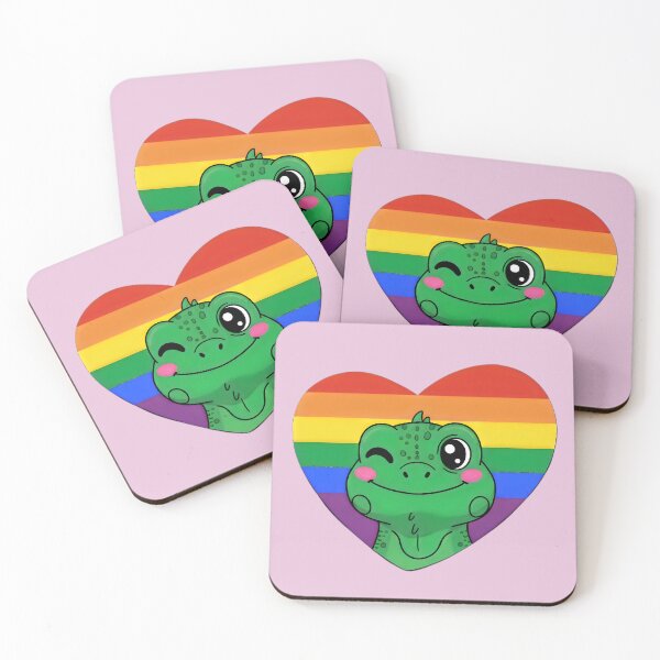 Item preview, Pride Iguana Love – Cute Rainbow LGBTQ+ Supporter designed and sold by SidTastic .