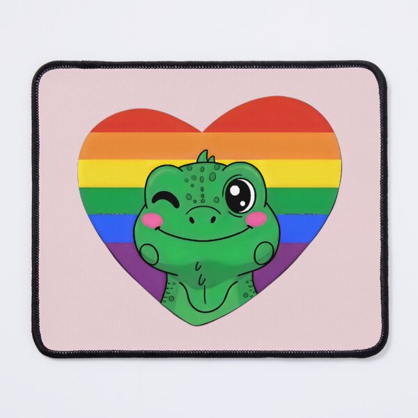 Item preview, Pride Iguana Love – Cute Rainbow LGBTQ+ Supporter designed and sold by SidTastic .