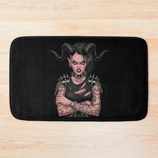 Item preview, Fierce Horned Punk Demoness designed and sold by ML-Media.